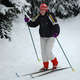 Marcela on ski