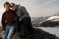 On the ridge, me and Alice