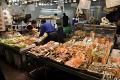 Nishiki Market with many fishy goodies